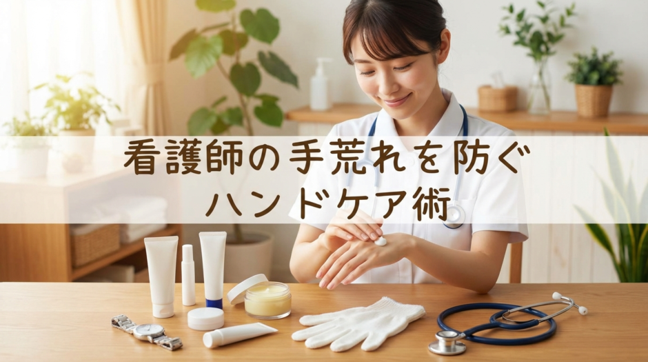 看護師の手荒れを防ぐハンドケア術とは？現場で続けられるケア方法とおすすめアイテム