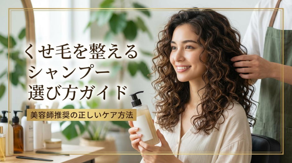 ヘアケアでくせ毛を整えるシャンプー選び方ガイド｜美容師推奨の正しいケア方法