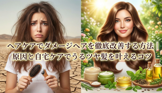 ヘアケアでダメージヘアを徹底改善する方法｜原因と自宅ケアでうるツヤ髪を叶えるコツ