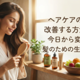 ヘアケアの習慣を改善する方法とは？今日から変えたい髪のための生活ルール