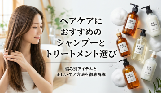 ヘアケアにおすすめのシャンプーとトリートメント選び｜悩み別アイテムと正しいケア方法を徹底解説